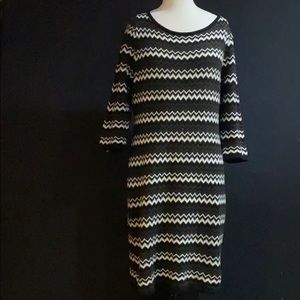 Calvin Klein Striped Dress Size XL.